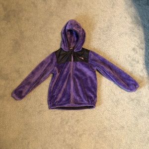 Girls Size 5 Purple North Face Jacket